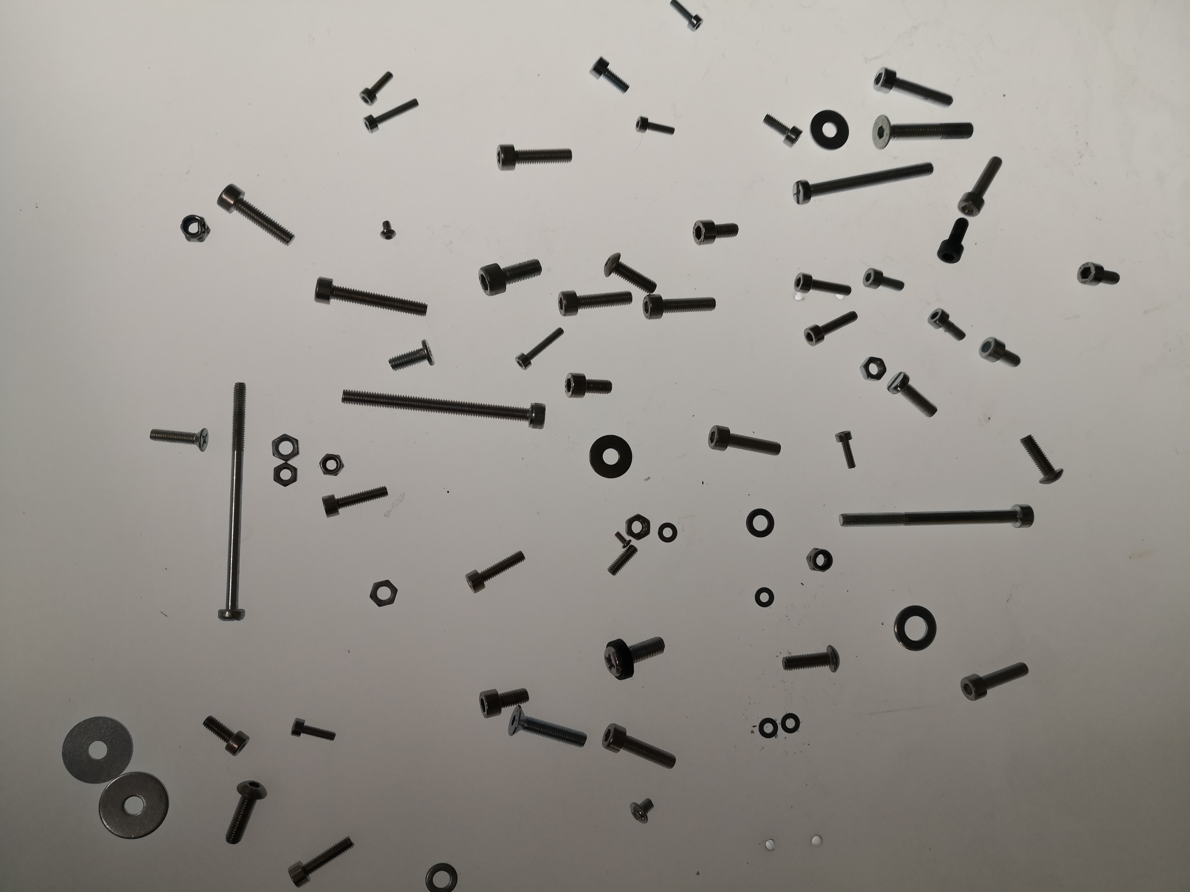 Screws and bolts