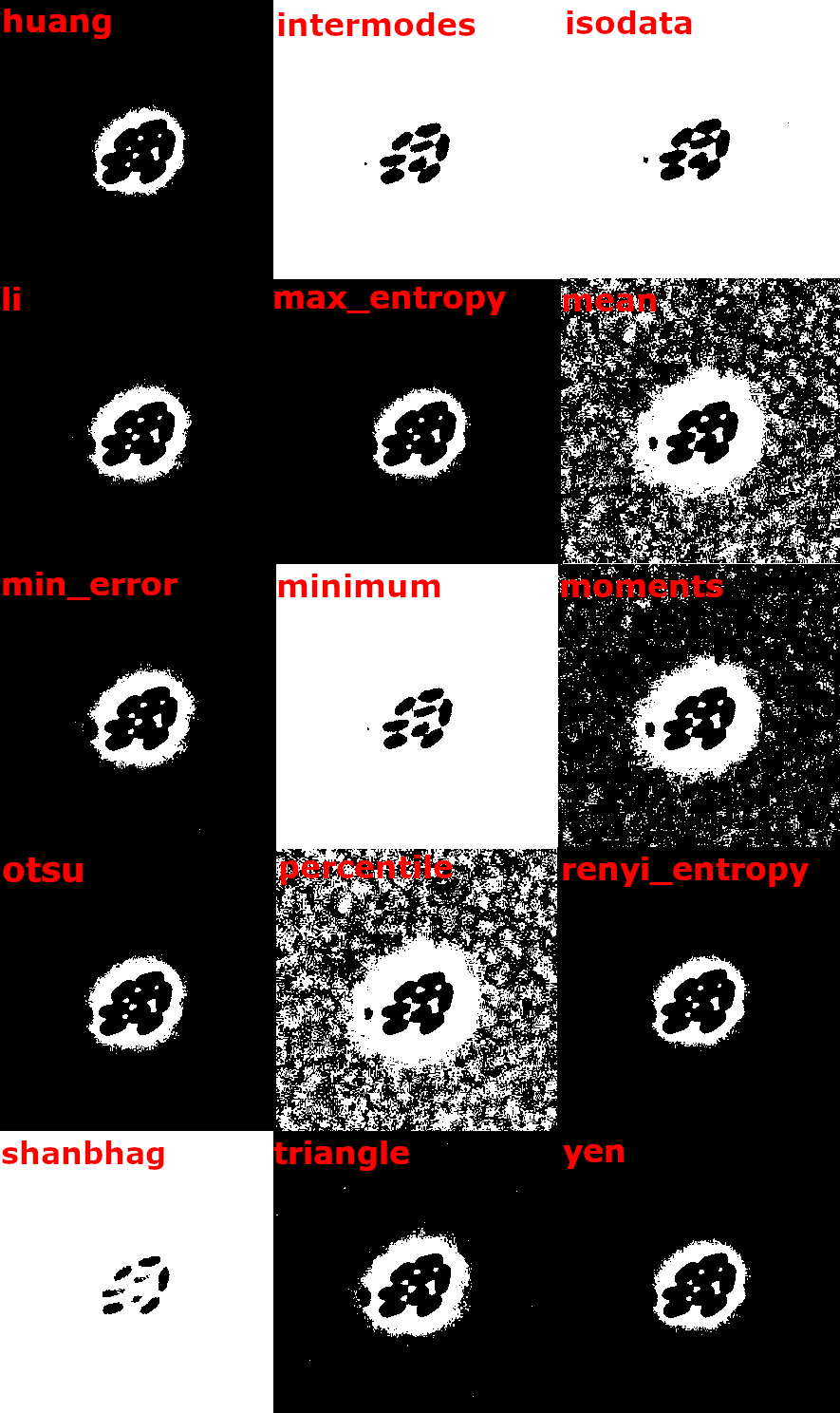Mask algorithms